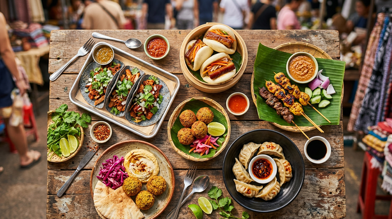 Street Food Around the World: 10 Dishes That Define Their Cities